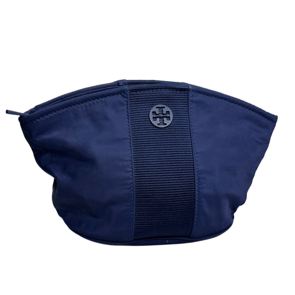 Tory Burch Navy Cosmetic Bag
